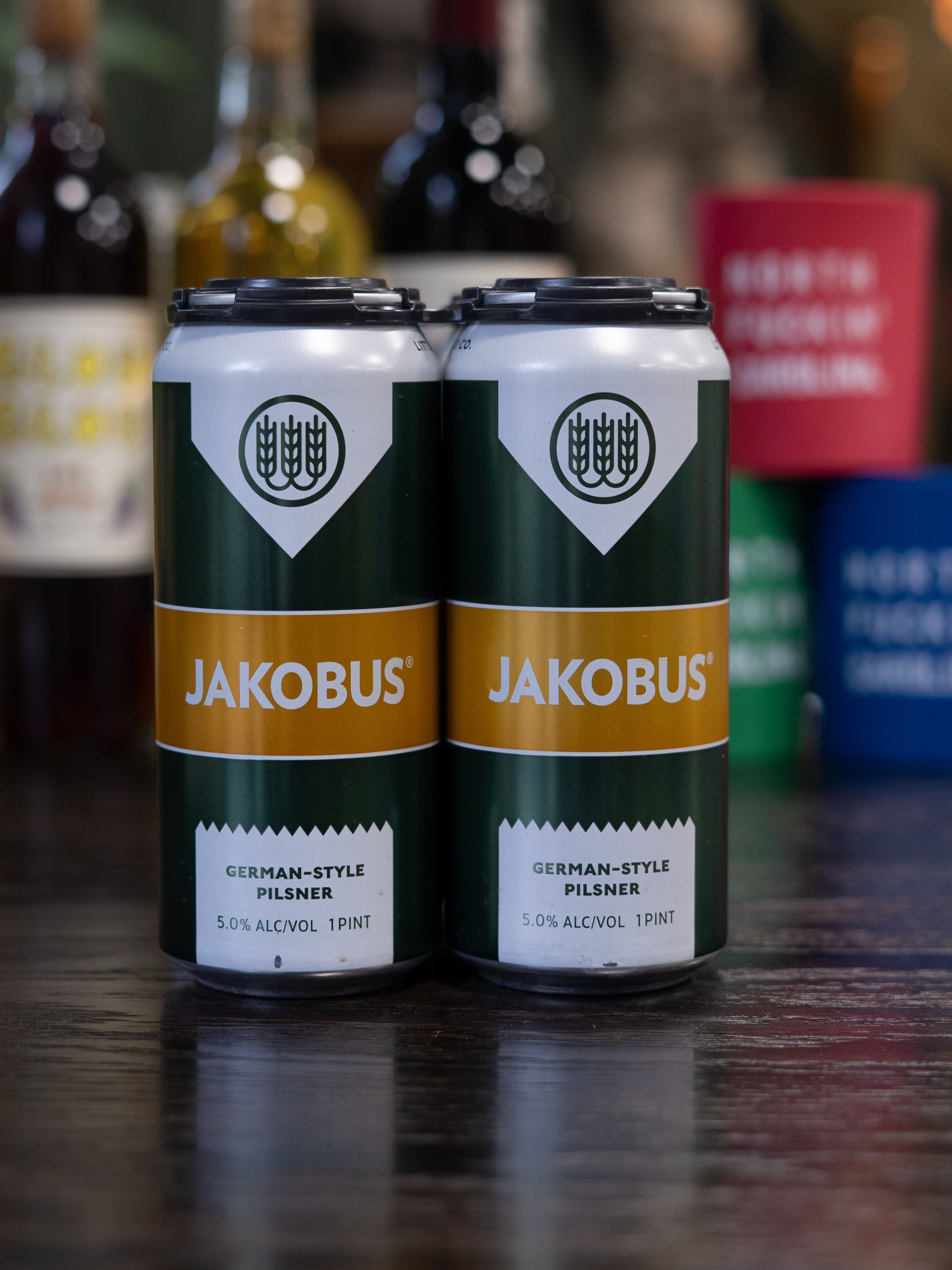 Schilling Beer: Jakobus German Pilsner (4-Pack)