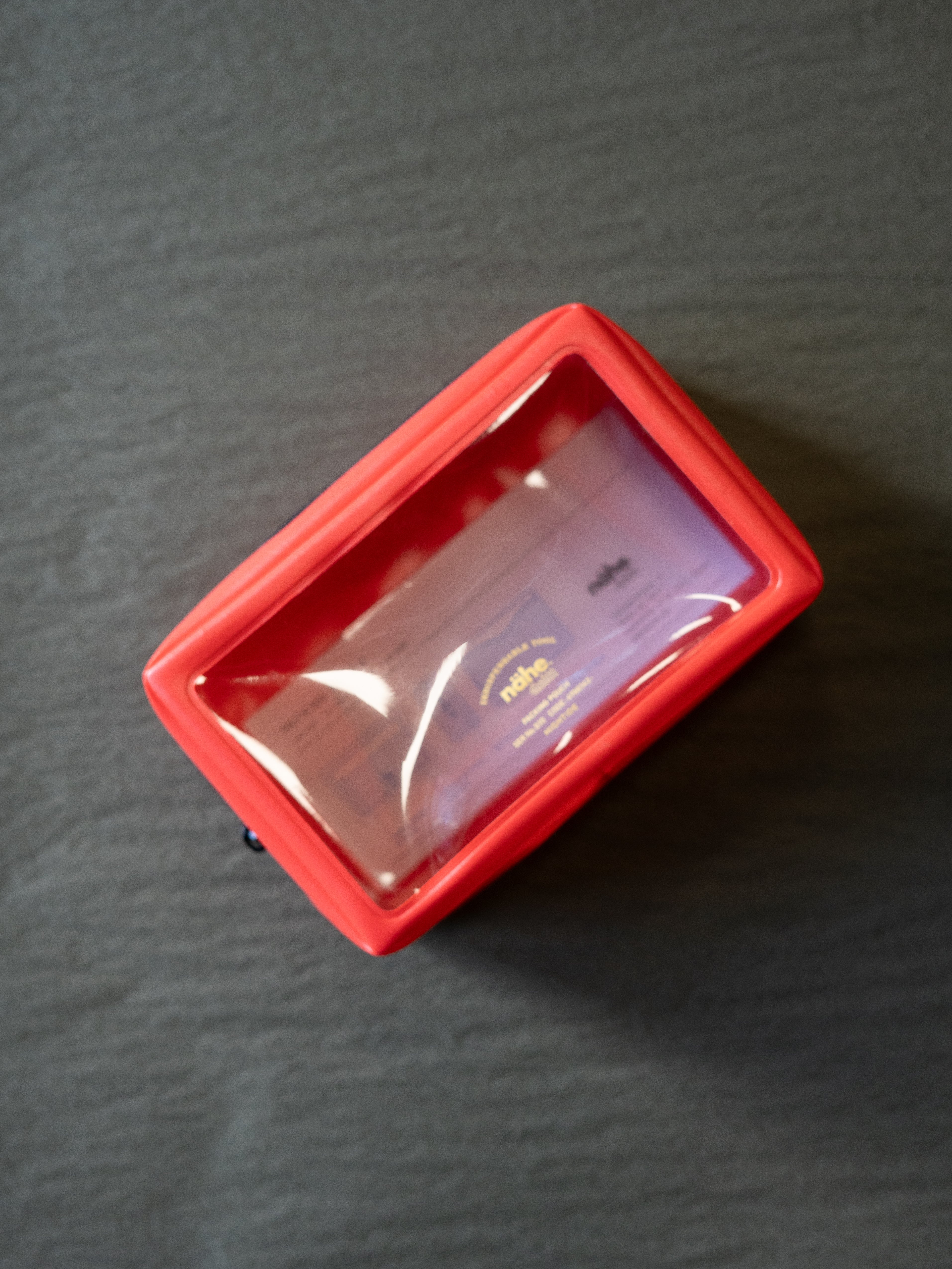 Small Packing Pouch: Red