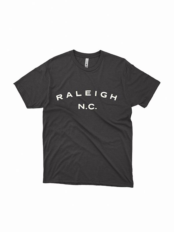 Raleigh Vintage Tee: Charcoal