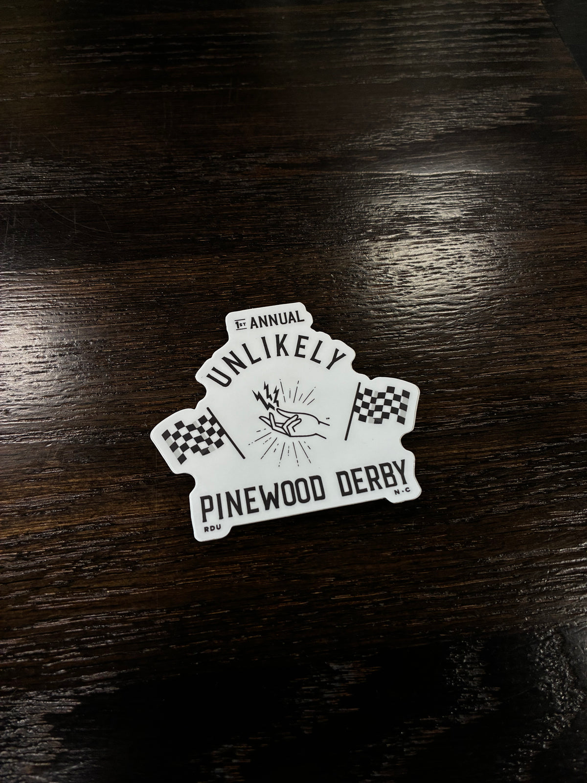 Unlikely Professionals 1st Annual Derby Sticker