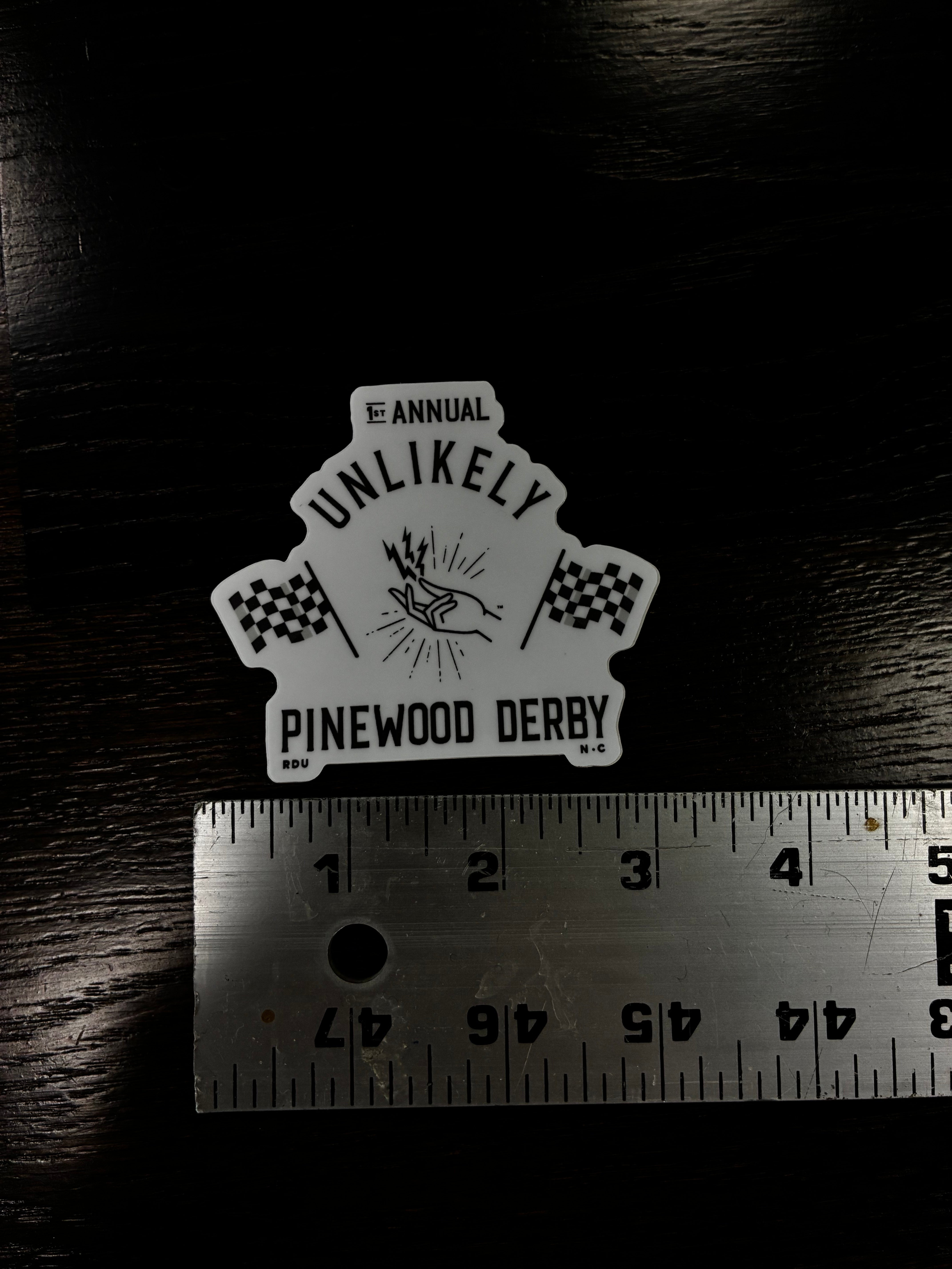 Unlikely Professionals 1st Annual Derby Sticker