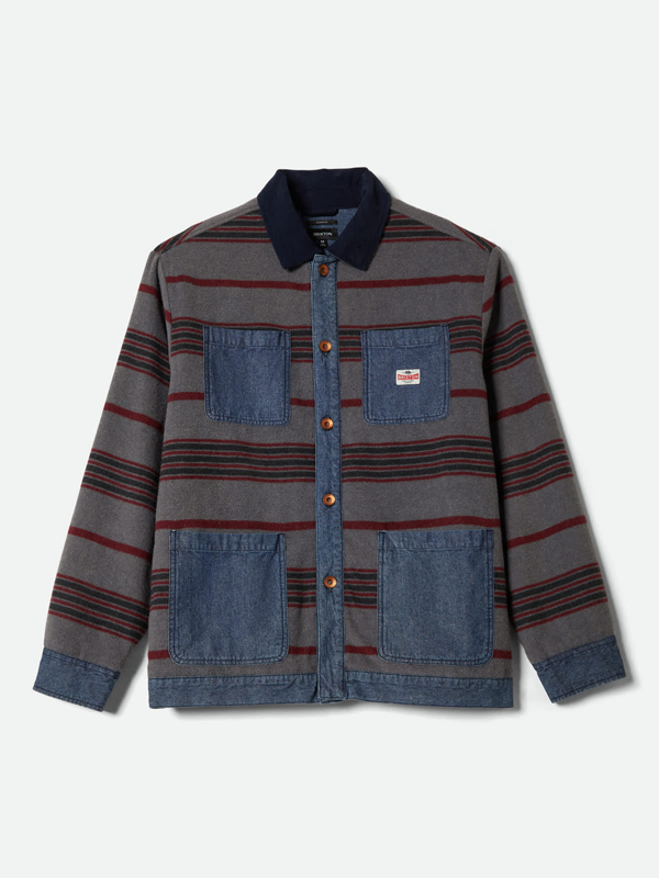 Altered Threads Chore Coat: Medium Wash Denim