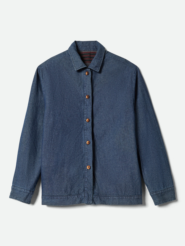 Altered Threads Chore Coat: Medium Wash Denim