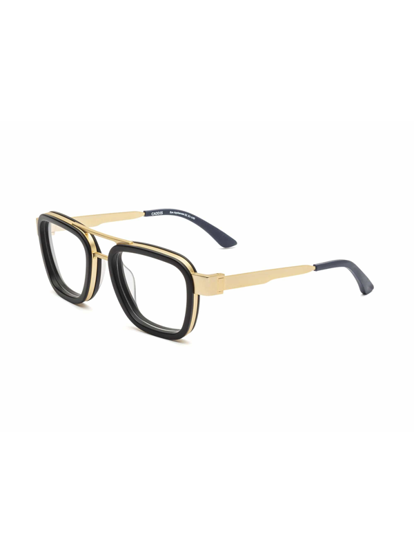 Bandit Reading Glasses: Matte Gold/Matte Black (0.00)
