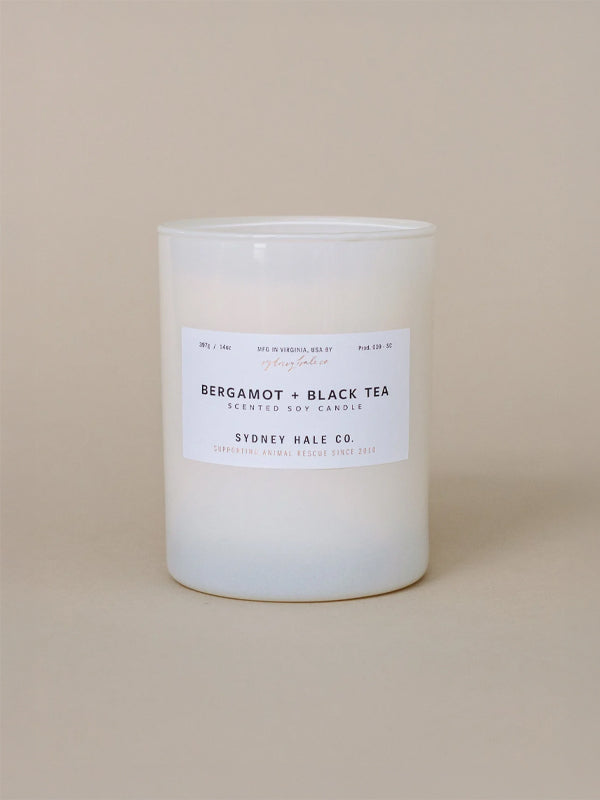 Bergamot & Black Tea Soy Candle