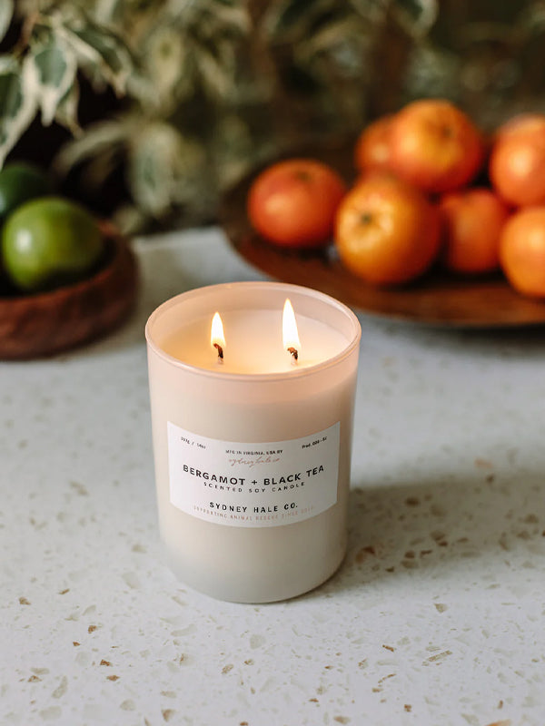 Bergamot & Black Tea Soy Candle