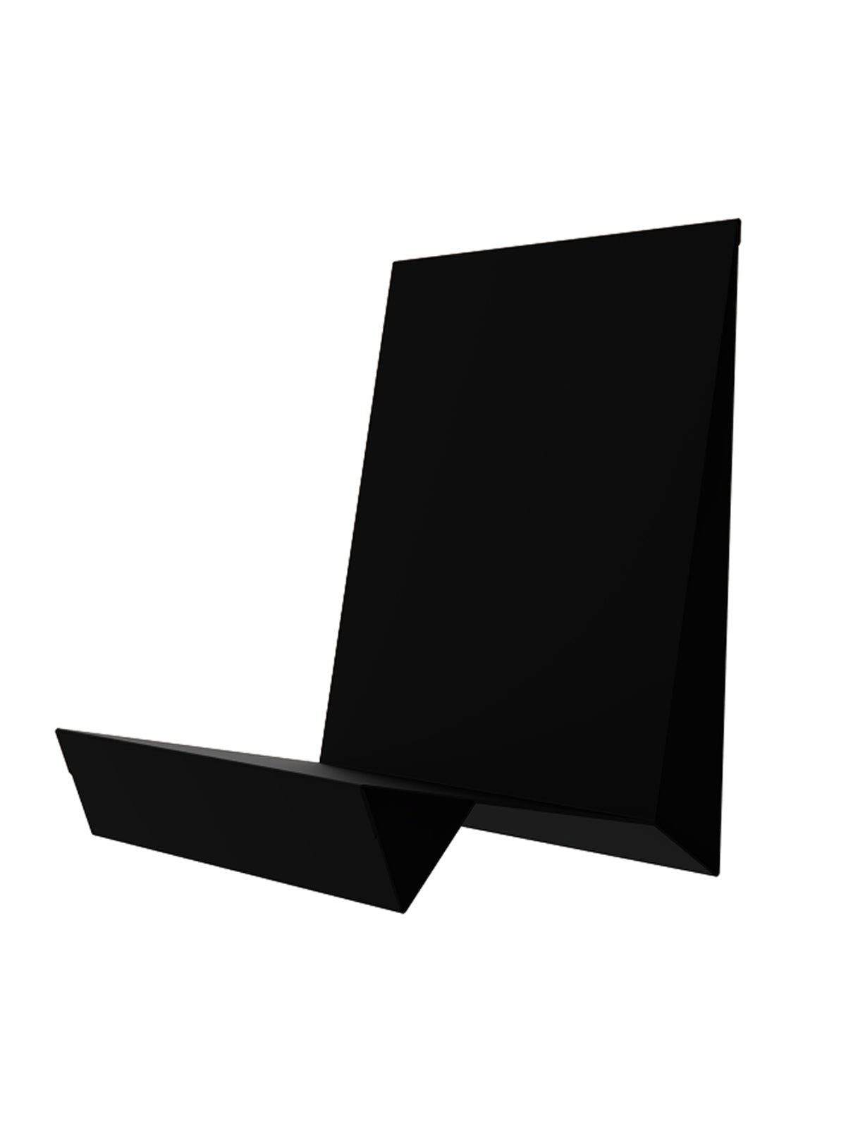 Modern Vinyl LP Record Album Holder: Black/ Black