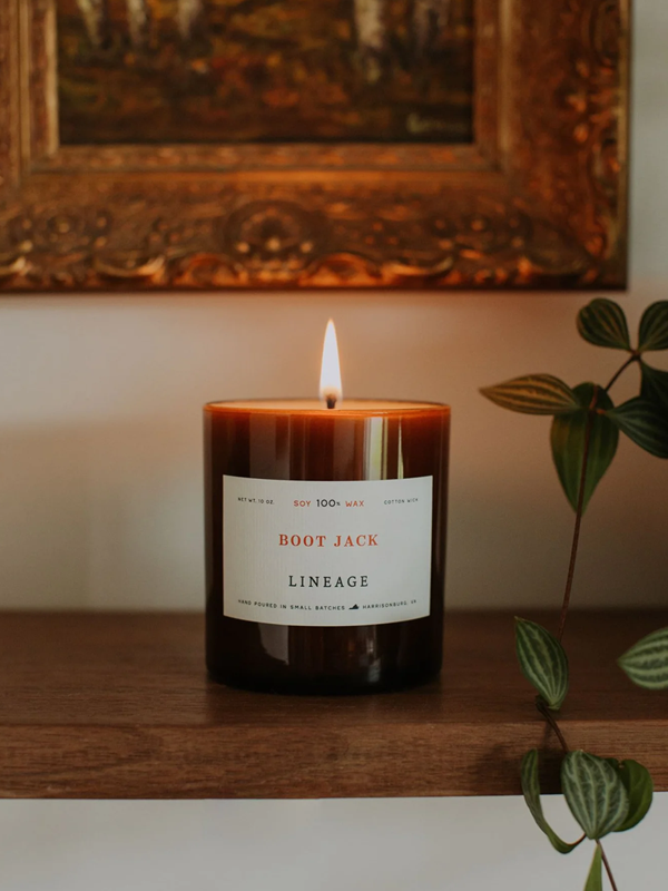 Boot Jack Candle