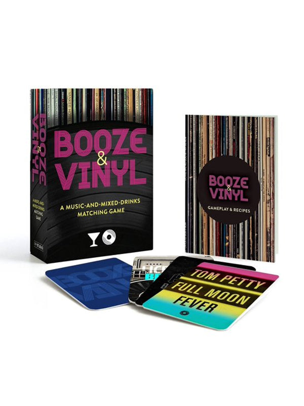 Booze & Vinyl: A Music-and-Mixed-Drinks Matching Game