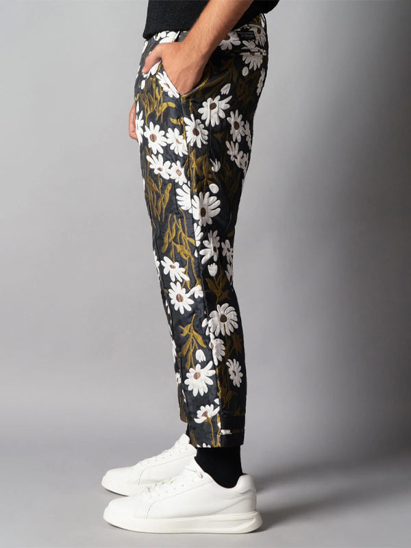 Gothic District Brocade: Boxer Cropped Fit (FINAL SALE)