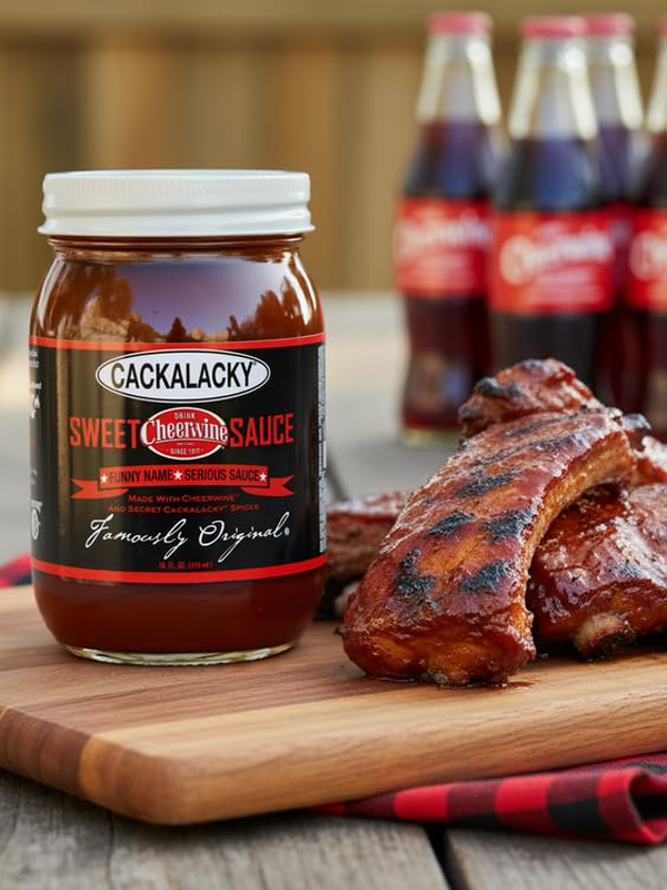 Cackalacky Sweet Cheerwine BBQ Sauce