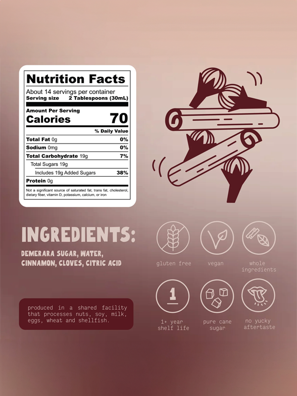 Surrup: Clove & Cinnamon