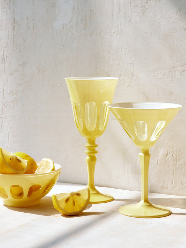 Rialto Wine Glass: Creme (Single)