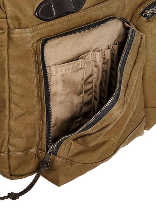 48 Hour Tin Cloth Duffle Bag: Dark Tan