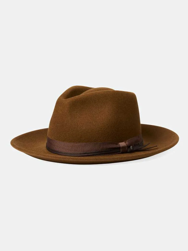 Dayton Convertible Brim Rancher Hat: Coffee/Brown
