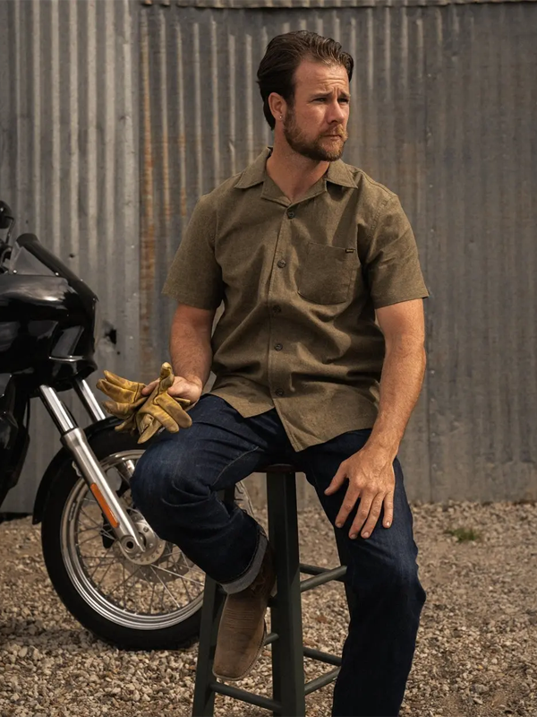 Raleigh Short Sleeve Shirt: Artichoke