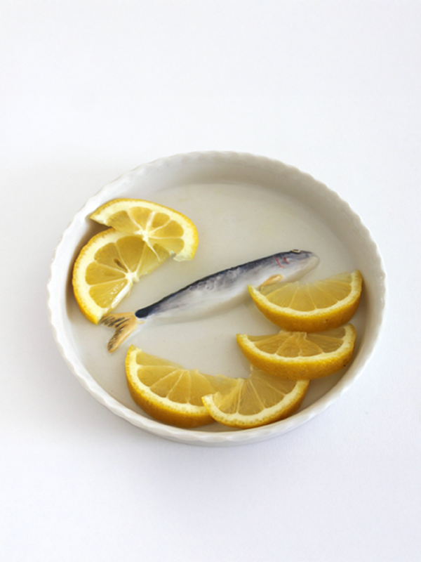 Porcelain Sardine Tray