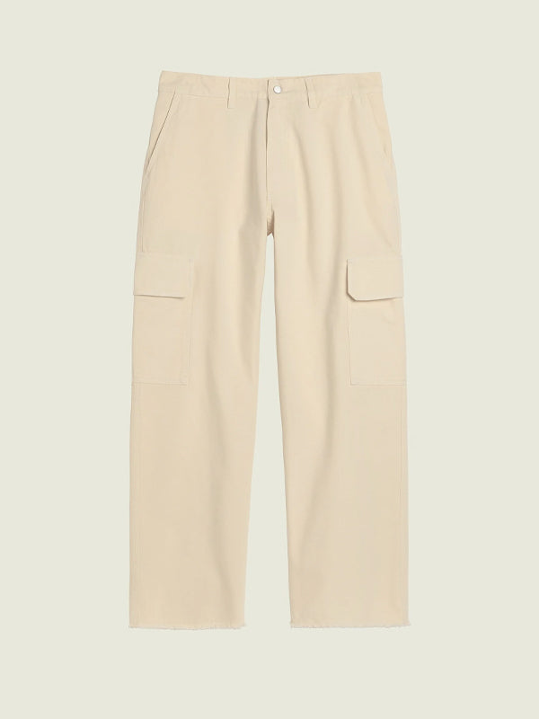 Ecru Tarp Canvas Pants