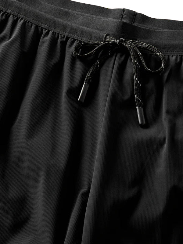 Alta Elite Run Shorts: Black