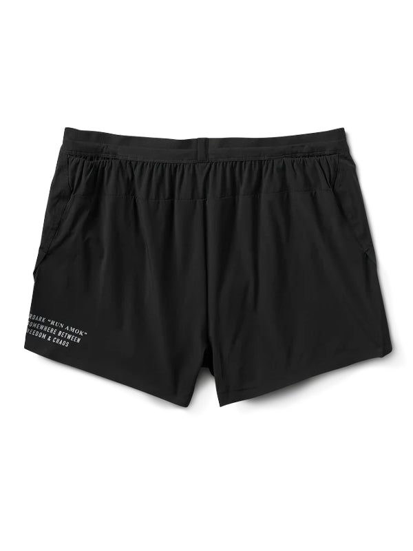 Alta Elite Run Shorts: Black