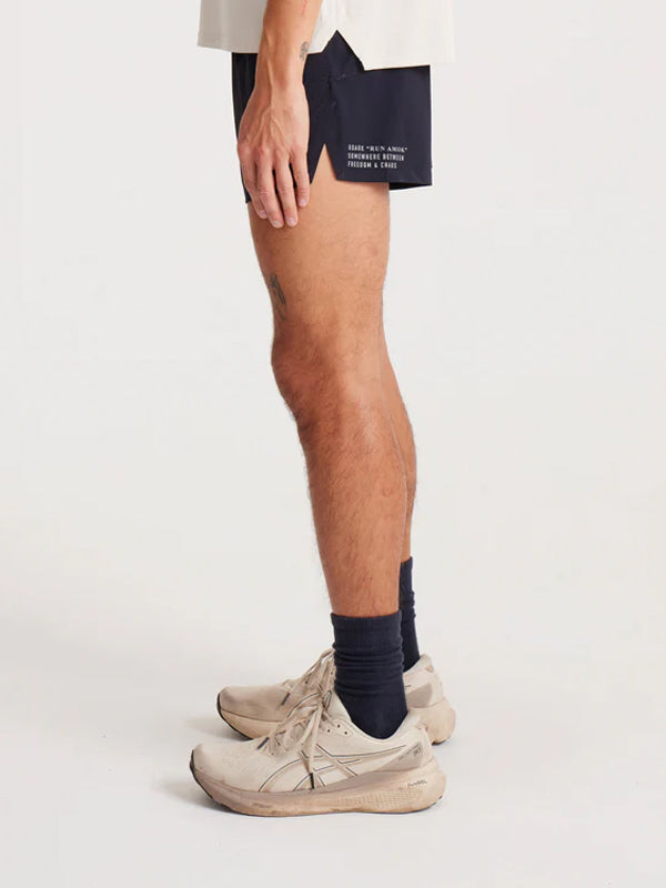 Alta Elite Run Shorts: Black