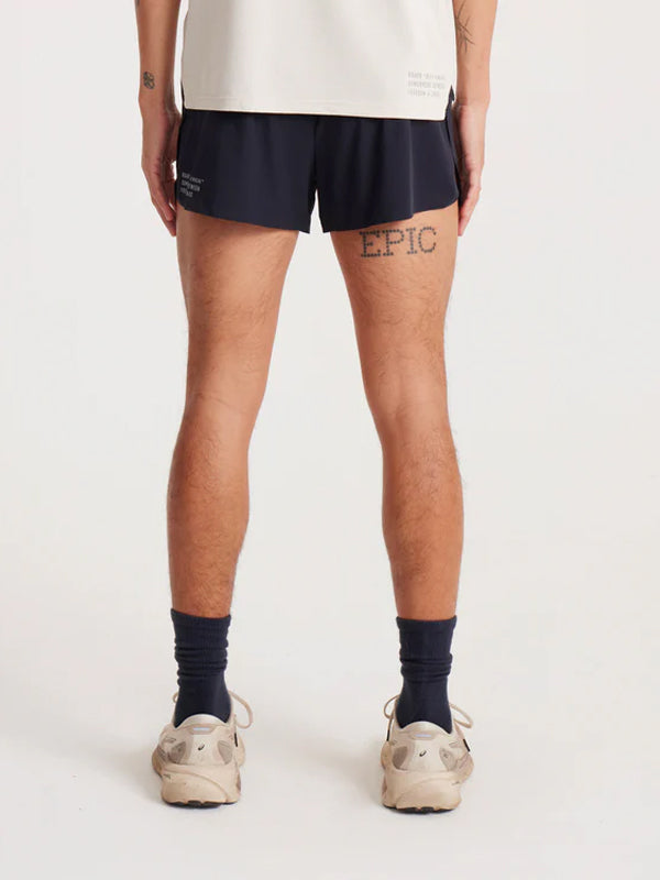 Alta Elite Run Shorts: Black