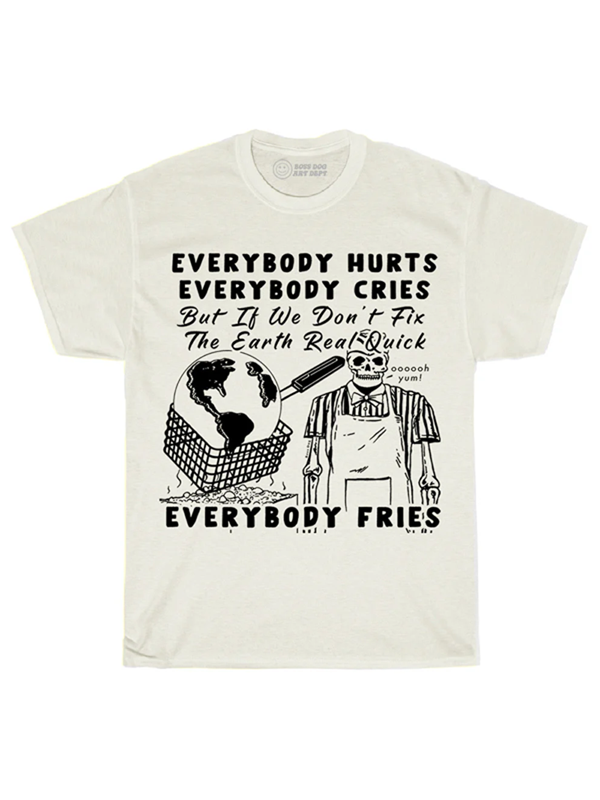 Earth Day Tee: Ivory