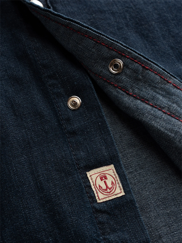 Field Denim Shirt: Dark Wash