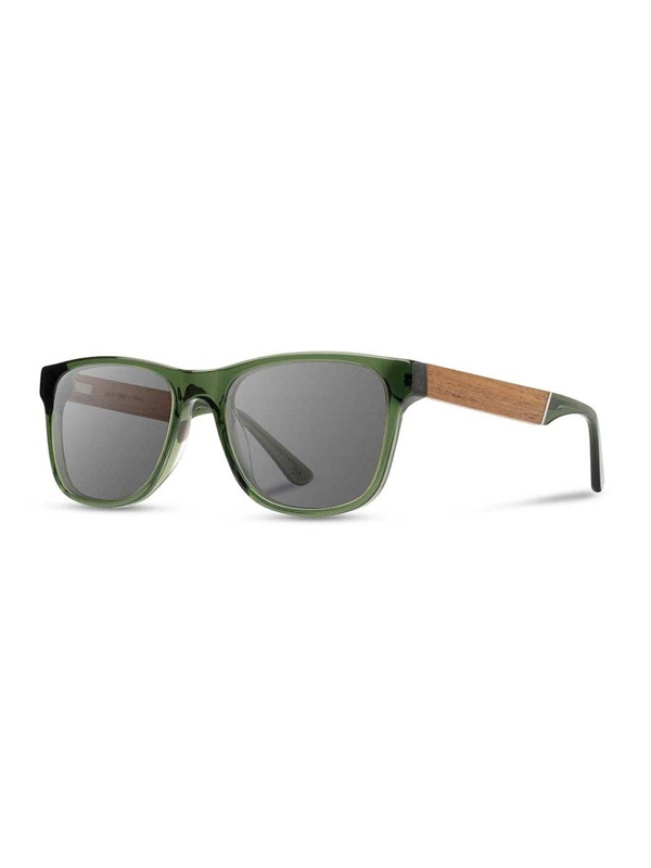 Trail Sunglasses: Fern/Walnut/Basic Polarized Grey