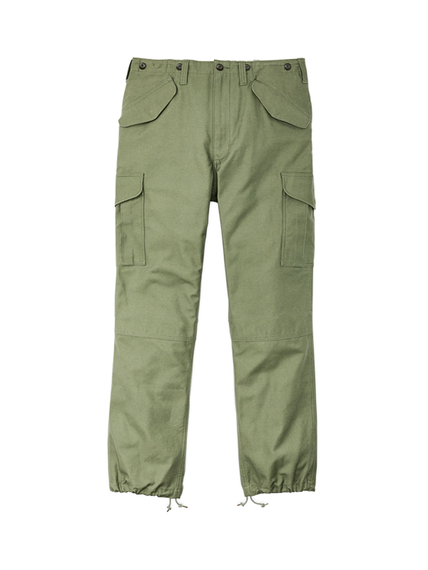 Field Cargo Pants: Washed Fatigue Green
