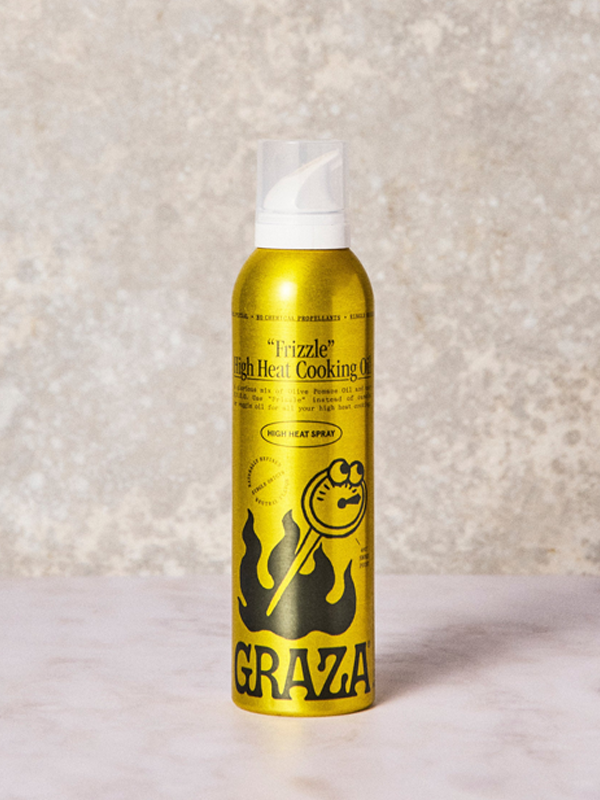 Frizzle Spray Can: Olive Pomace Oil and Extra Virgin Olive Oil (5 oz)