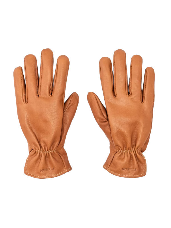 Original Goatskin Gloves: Saddle Brown