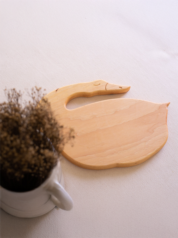 Sleeping Goose Wood Charcuterie Board: Assorted, Wood (10")