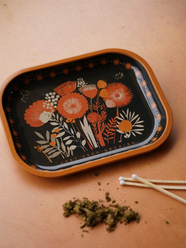 Just Keep Growing Tin Tray