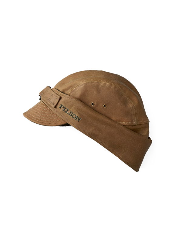 Tin Cloth Wildfowl Hat: Dark Tan