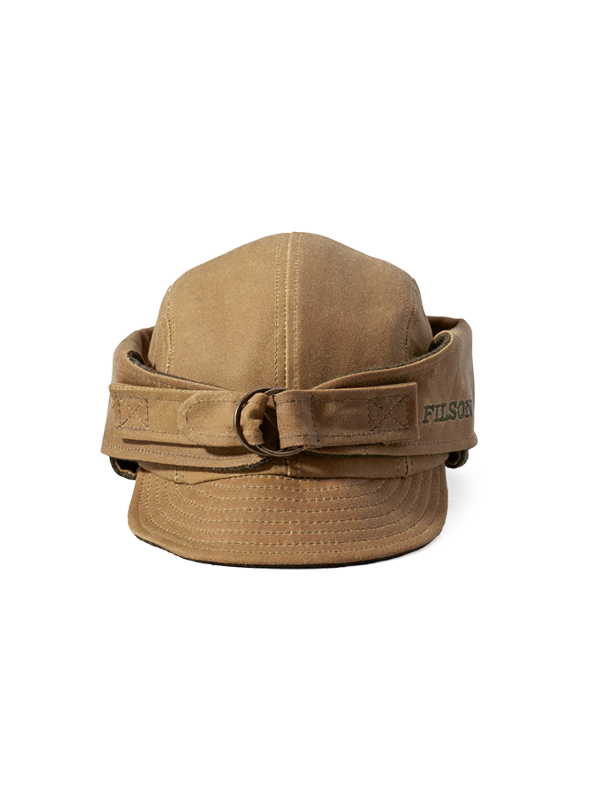 Tin Cloth Wildfowl Hat: Dark Tan