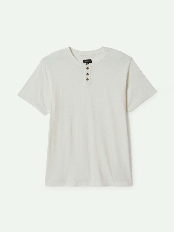 Vintage Reserve S/S Henley: Off White Sol Wash