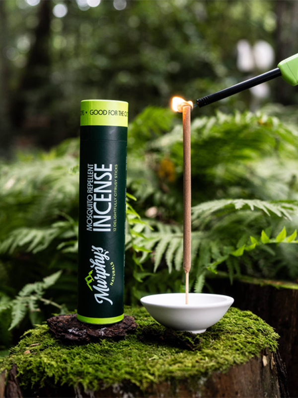 Stoneware Incense Stick Holder: Cloud White