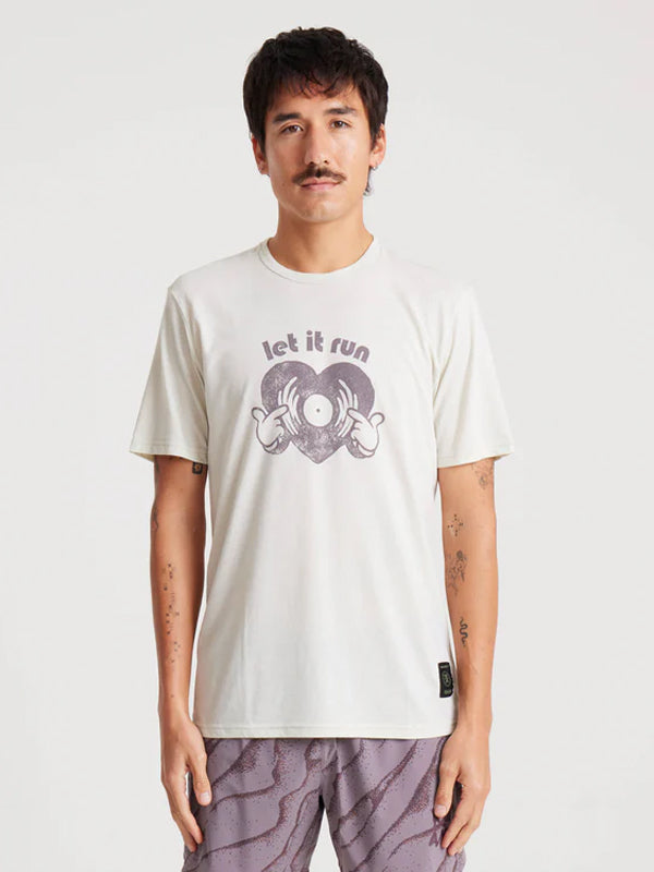 Mathis Core Short Sleeve Active Tee: Ivory