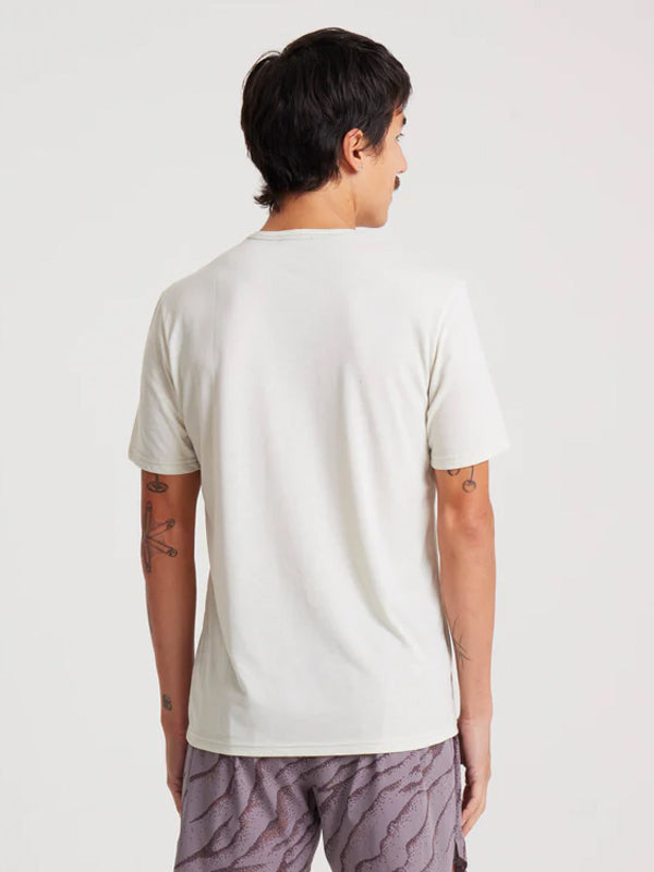 Mathis Core Short Sleeve Active Tee: Ivory