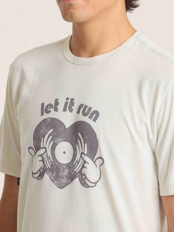 Mathis Core Short Sleeve Active Tee: Ivory