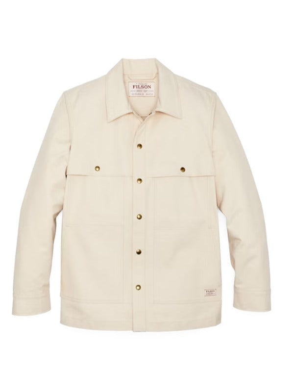 Dry Tin Cloth Forester Jac-Shirt: Natural Seed (FINAL SALE)