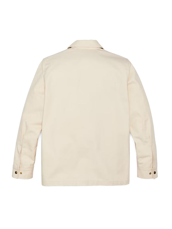 Dry Tin Cloth Forester Jac-Shirt: Natural Seed (FINAL SALE)