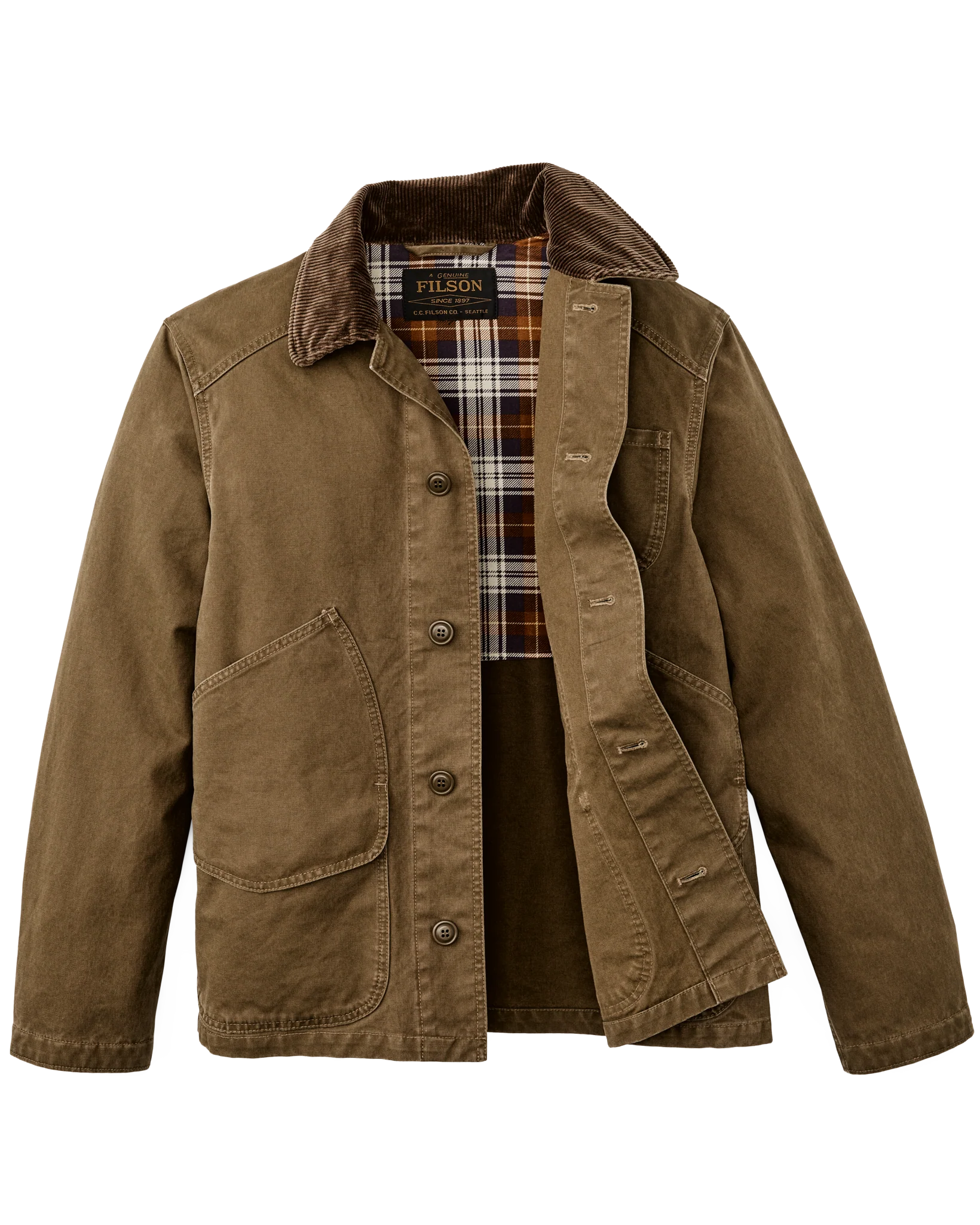 Canvas Outfitter Jacket: Kangaroo