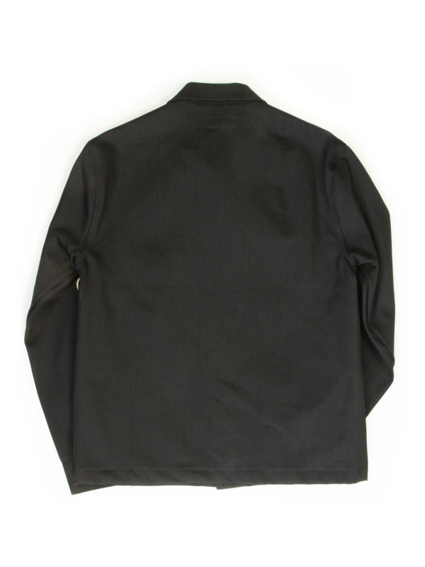 13.5 oz. Selvedge Coverall Jacket: Black