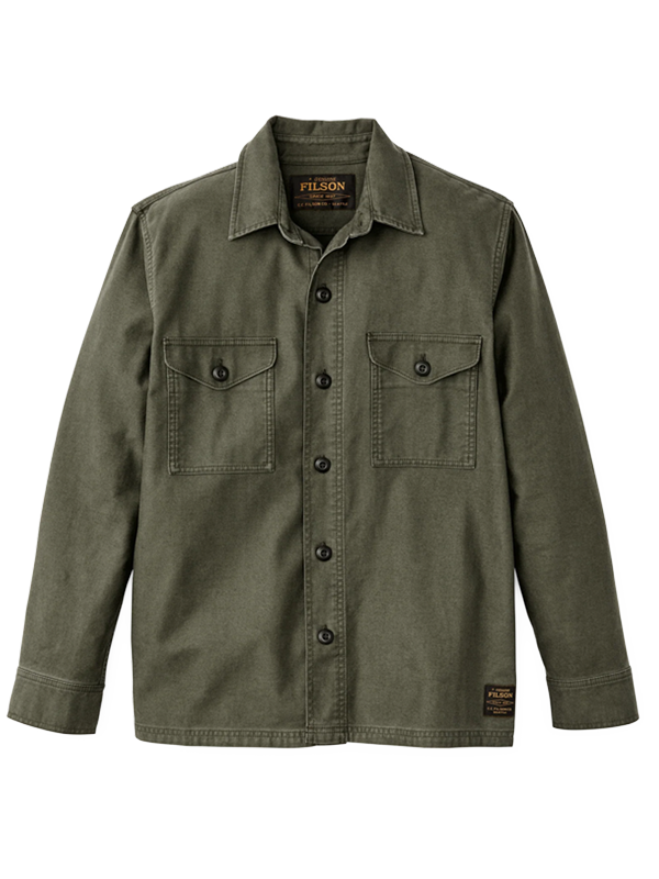 Clarkston Jac-Shirt: Surplus Green