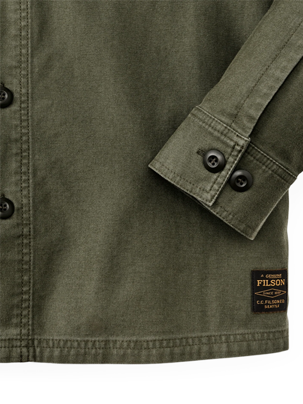 Clarkston Jac-Shirt: Surplus Green