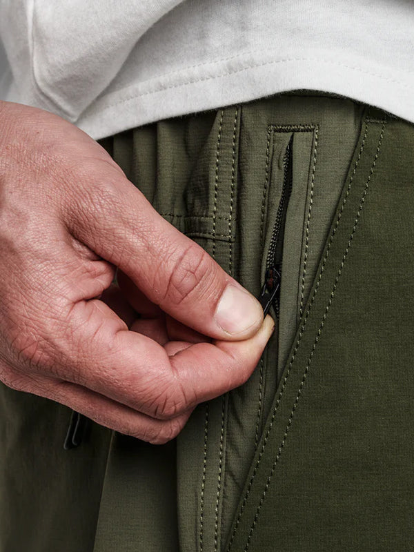Happy Camper Shorts: Military