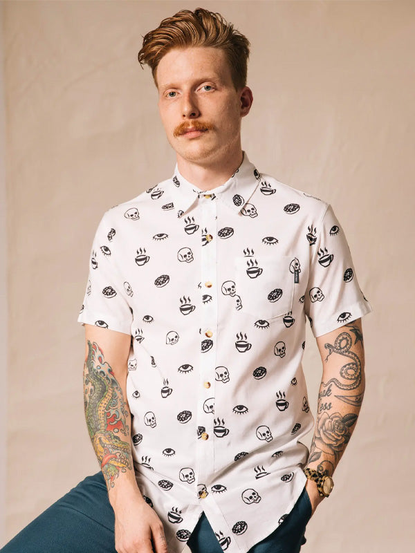 Morning Glory Button Down Shirt