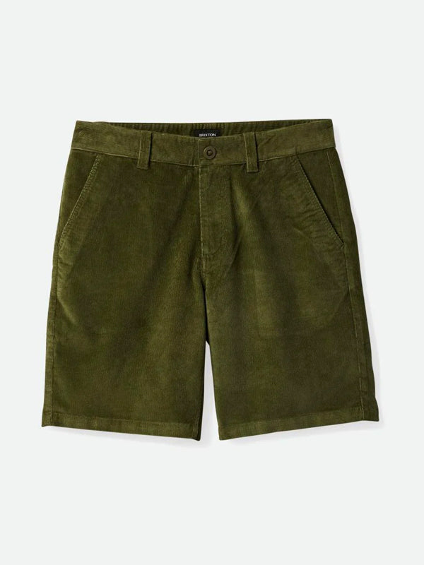 Choice Chino Short: Olive Surplus Cord